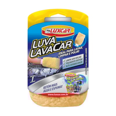 Luva Para Lavar Automóveis 2401 LUXCAR