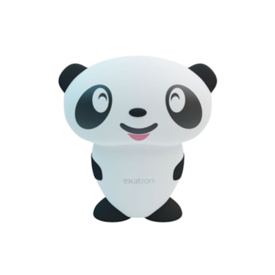 Luz Noturna Balizamento Panda Branco Fotocelula - Exatron