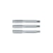 Macho H-ton Rosca tipo M 06mm X 1,00mm C/3 Pçs Hansatecnica