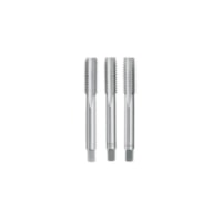 Machos H-Ton BSW 1/4" x 20 Fios – 3 Peças Hansatecnica
