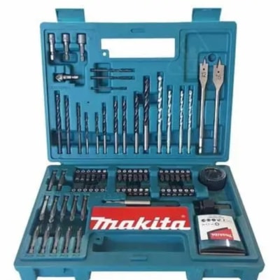 Maleta Kit Acessórios 100 Peças Makita B-54879