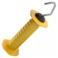 Manopla Porteira P/cerca Elétrica Amarelo 109057-3 Injetec
