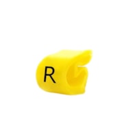 Marcador amarelo millenium com 100 peças Letra R - Hellerman