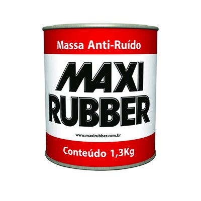 Massa Anti-Ruído 1,3 Kg - Maxi Rubber - Referência: 3mg035