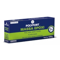 Massa Epoxi Poliepoxi 100g Pulvitec