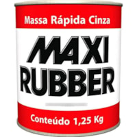 Massa Rápida Cinza 1,25Kg 2MA001 Maxi Rubber