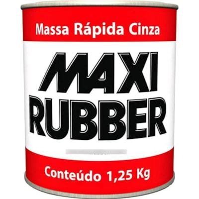 Massa Rápida Cinza 1,25Kg 2MA001 Maxi Rubber