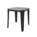 Mesa Polipropileno Eco Quadrada Tambau Preto - Tramontina