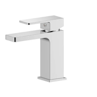Misturador cromado de alumio polido para banheiro - janedo
