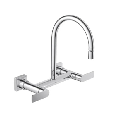 Misturador De Cozinha Parede Bica Movel Cromado 1/4 - Deca