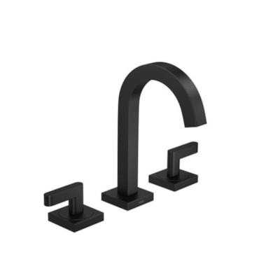 Misturador Mesa Bica Alta P/Lavatório Black Matte Soul Deca