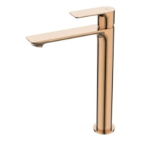 Misturador Monocomando Flat Bica Alta Rose Gold - Janedo