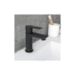 Misturador Monocomando P/ Banheiro Flat Preto Fosco Janedo