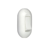 Mod Pulsador de Camp Cent de Cord Branco 10A 250V Pial 40276