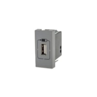 Módulo Carregador 1 USB 1500mA 615088CZ Cinza Pial Plus+