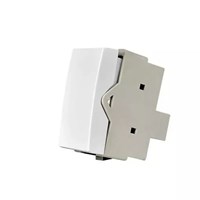 Módulo de Interruptor Intermediário 10A e 250V Branco Clean 10.01.20.01 - MarGirius - Referência: 14257