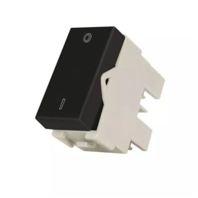 Módulo Interruptor Bipolar Simples 25a 250v Ebony