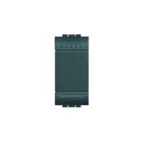 Módulo Interruptor Intermediário Living Light Preto - Bticino - Referência: Sl4004n