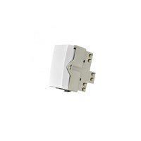Módulo Interruptor Paralelo de 10A e 250V Branco Clean - MarGirius - Referência: 14254