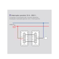 Módulo Interruptor Simples 10A Zeffia - Pial Legrand 680150