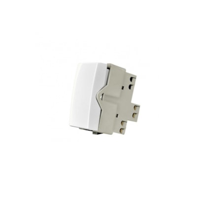 Módulo Interruptor Simples De 10a E 250v Branco Sleek - Margirius