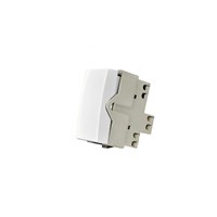 Módulo Interruptor Simples de 10A e 250V Branco Sleek - MarGirius - Referência: 16062