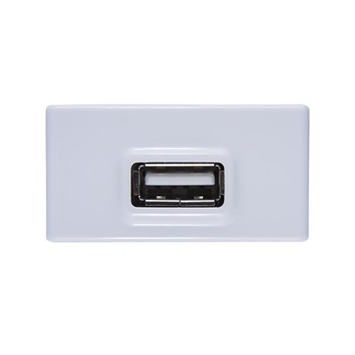Módulo para Tomada USB Bivolt Tramontina 1,5A Branco