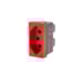 Módulo Tomada 2P+T 10A Vermelho 250V - Pial Plus 615083VM