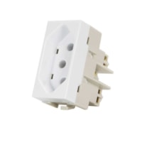 Modulo Tomada 2P+T 20A 250V Branco Infiniti Margirius 17893