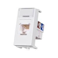 Módulo Tomada RJ45 CAT5E Branco Clean MarGirius
