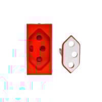 Módulo Tomada Vermelho Dedicada 2P+T 20A Anteor Pial Legrand