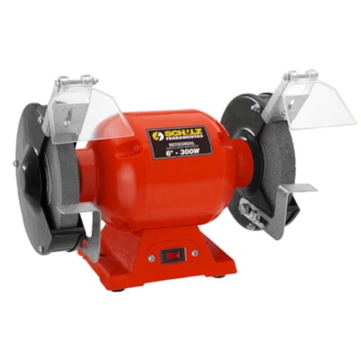 Moto Esmeril  Ferro  6" 300W 220V - Schulz