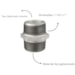 Niple Duplo Reduzido Galvanizado Tupy – 1.1/4x1 pol