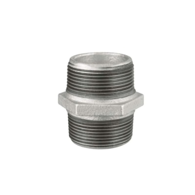 Niple Duplo Reduzido Galvanizado Tupy – 1.1/4x1 pol