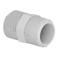 Niple Roscavel 3/4" Polegada Branco 11759 Amanco