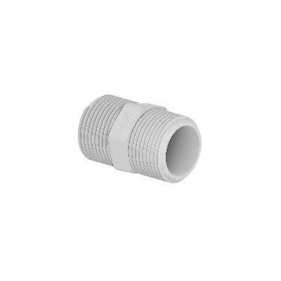 Niple Roscavel 3/4" Polegada Branco 11759 Amanco