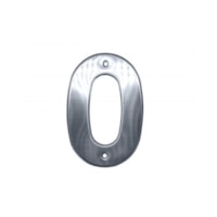 Numero Residencial 0 Em Inox 15cm RAE09.C03.02.C Rocha