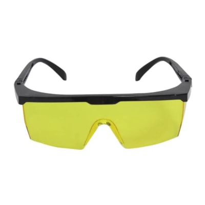 Oculos EPI Jaguar Amarelo Anti Risco - Kalipso