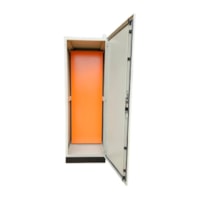 Painel Eletrico Modular Desmontavel Bege Chapa Aço - Lukbox