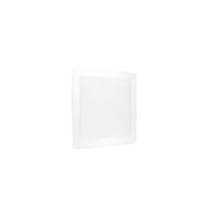 Painel emb. slim LED quadrado 6W 3000K Lumanti