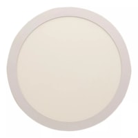 Painel Embutir Slim Led Redondo 24W 127/220V Branco Frio