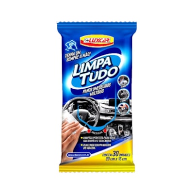 Panos Umedecidos Limpa Tudo Luxcar