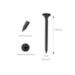 Parafuso Drywall Chave Philips 3,5x45mm C/10 unid - Bemfixa
