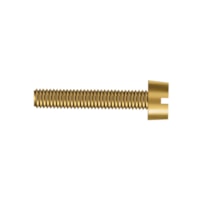 Parafuso Máquina Cilíndrico Fenda Simp 2,5x10mm 100un Ciser