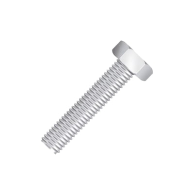 Parafuso sextavada UNC 1/4 x 3/4 Ciser