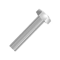 Parafuso Sextavado Inox 304 Unc 3/8X5/8 Polido Ciser