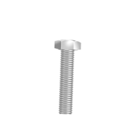 Parafuso Sextavado Rosc inteira Inox 6x6mm C/100 unid Ciser