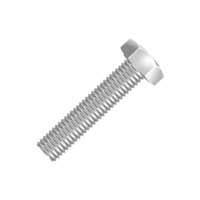 Parafuso Sextavado Rosca inteira Inox 6x6mm C/100 unid Ciser