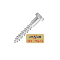 Parafuso Sextavado Soberba A 3/16 x 60 pol c/100 unid Ciser