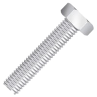 Parafuso Sextavado Unc 1/4"X1 Polegada 13016001 Ciser
